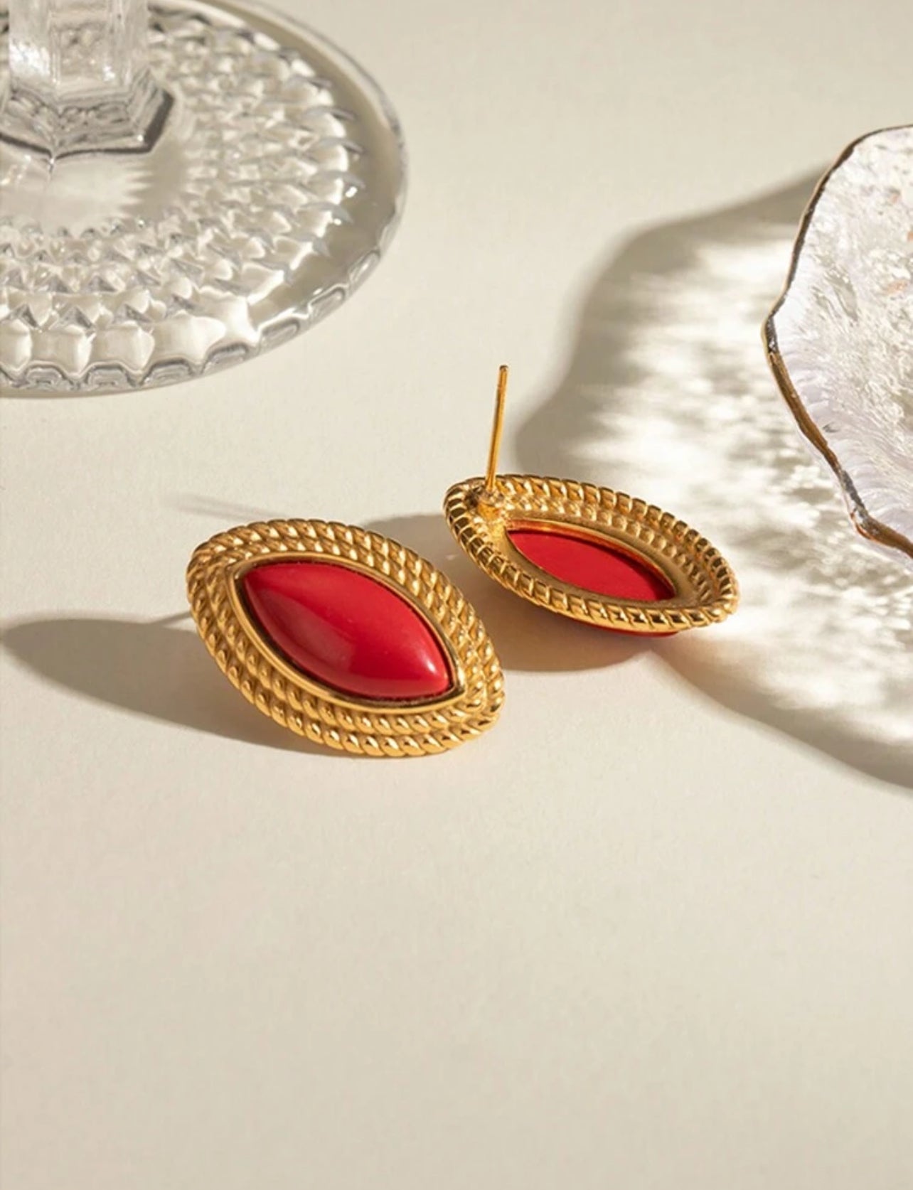 Ziv Gold Plated Earrings