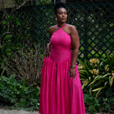 Pink Vibracy Maxi Dress