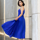 Radiant Bloom One-Shoulder Dress